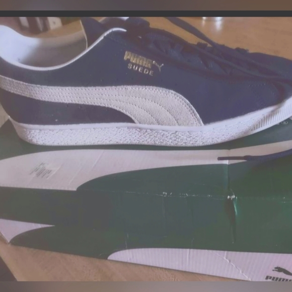 Suede size 12 mens puma shoe - Picture 1 of 4
